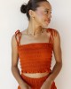 cactus woven tank
