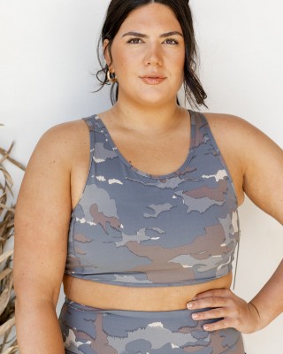 blue tundra camo cutout sports bra (extended)