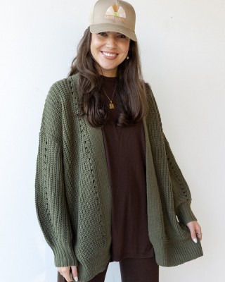 camila chunky cardigan