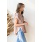 a-line washed knit top