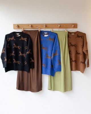 celia cheetah sweater