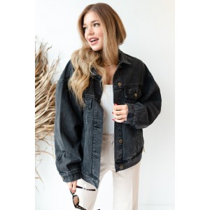 night after night denim jacket