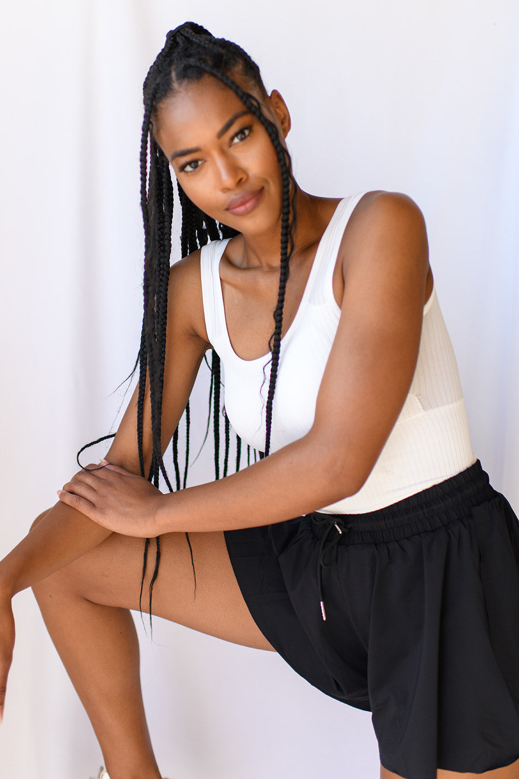 rib knit crop top rib knit crop top