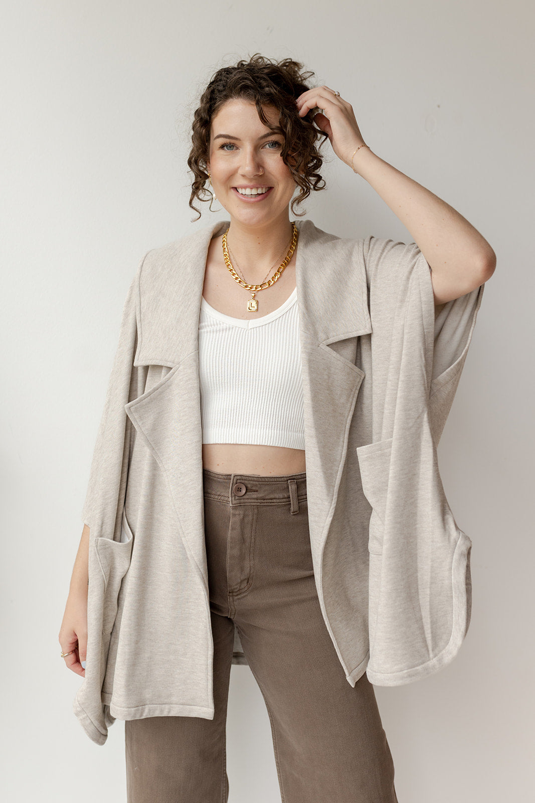 penny french terry jacket penny french terry jacket