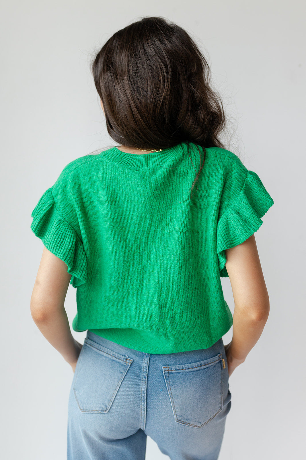 melina ruffle top melina ruffle top